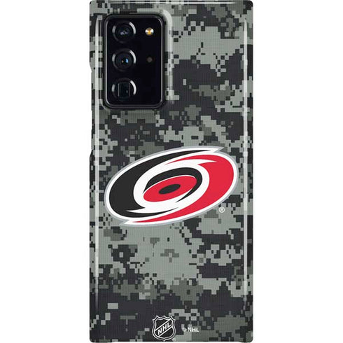 NHL Carolina Hurricanes Camo Galaxy Note20 Ultra 5G Lite Case