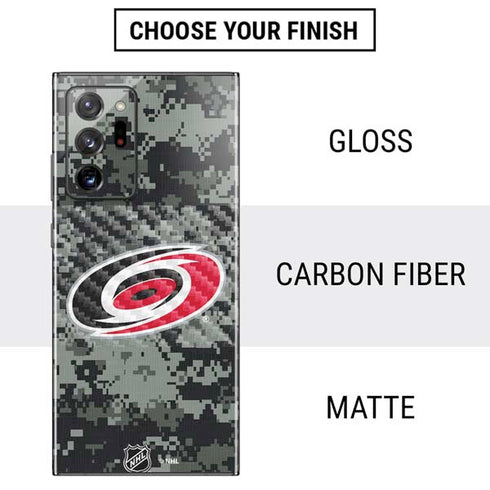 NHL Carolina Hurricanes Camo Galaxy Note20 Ultra 5G Skin