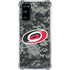 NHL Carolina Hurricanes Camo Galaxy S20 FE Clear Case
