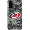 NHL Carolina Hurricanes Camo Galaxy S20 Lite Case