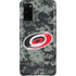 NHL Carolina Hurricanes Camo Galaxy S20 Lite Case