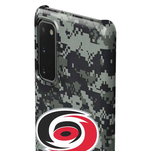 NHL Carolina Hurricanes Camo Galaxy S20 Lite Case