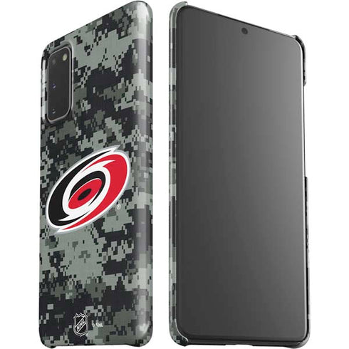 NHL Carolina Hurricanes Camo Galaxy S20 Lite Case
