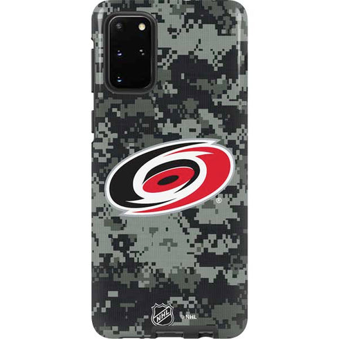 NHL Carolina Hurricanes Camo Galaxy S20 Plus Pro Case