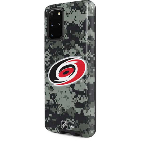 NHL Carolina Hurricanes Camo Galaxy S20 Plus Pro Case