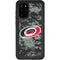 NHL Carolina Hurricanes Camo Galaxy S20 Plus Waterproof Case
