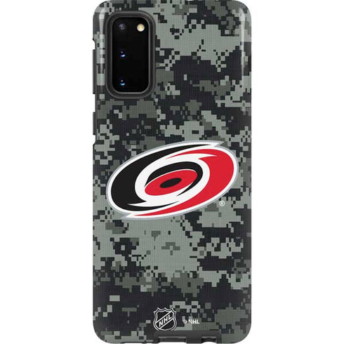 NHL Carolina Hurricanes Camo Galaxy S20 Pro Case