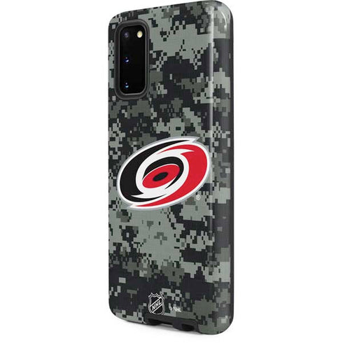 NHL Carolina Hurricanes Camo Galaxy S20 Pro Case