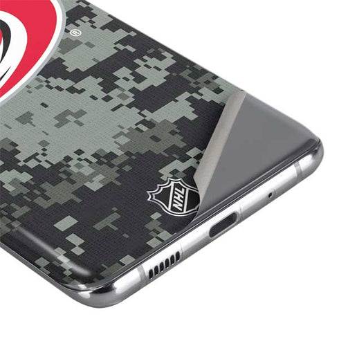 NHL Carolina Hurricanes Camo Galaxy S20 Skin