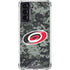 NHL Carolina Hurricanes Camo Galaxy S21 5G Clear Case