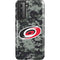 NHL Carolina Hurricanes Camo Galaxy S21 5G Pro Case