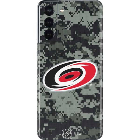 NHL Carolina Hurricanes Camo Galaxy S21 5G Skin