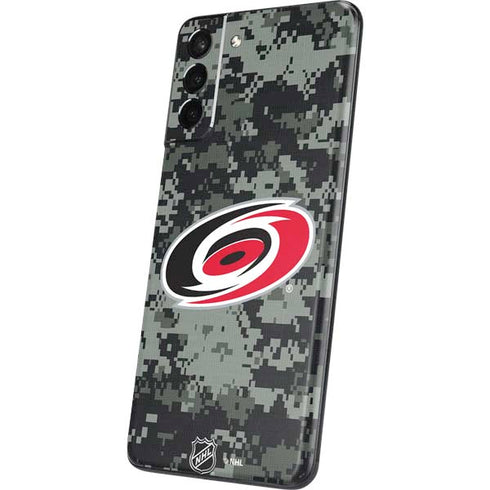 NHL Carolina Hurricanes Camo Galaxy S21 5G Skin