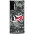 NHL Carolina Hurricanes Camo Galaxy S21 FE Clear Case