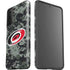 NHL Carolina Hurricanes Camo Galaxy S21 FE Pro Case