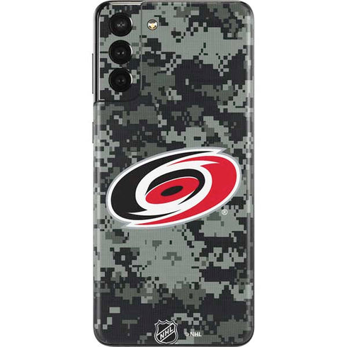 NHL Carolina Hurricanes Camo Galaxy S21 Plus 5G Skin