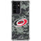 NHL Carolina Hurricanes Camo Galaxy S21 Ultra 5G Clear Case