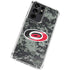 NHL Carolina Hurricanes Camo Galaxy S21 Ultra 5G Clear Case