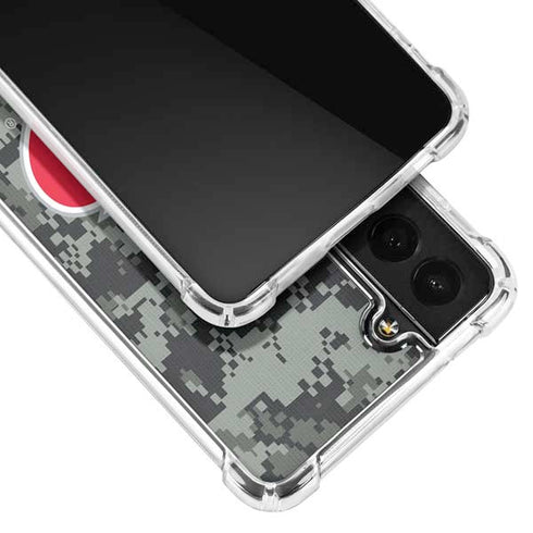 NHL Carolina Hurricanes Camo Galaxy S22 Plus Clear Case