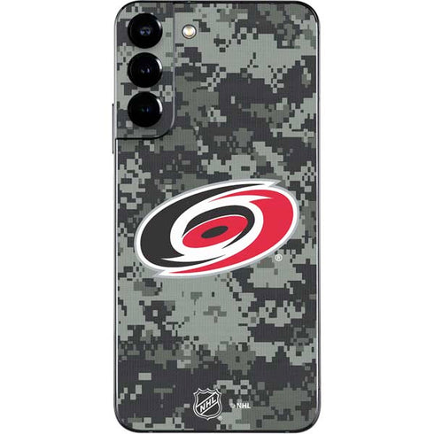 NHL Carolina Hurricanes Camo Galaxy S22 Plus Skin