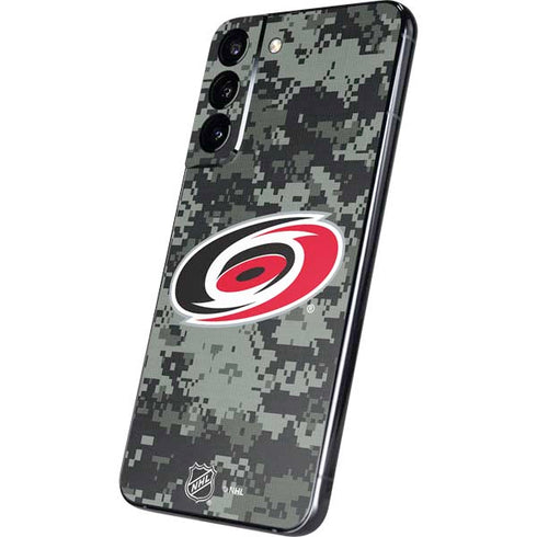 NHL Carolina Hurricanes Camo Galaxy S22 Plus Skin