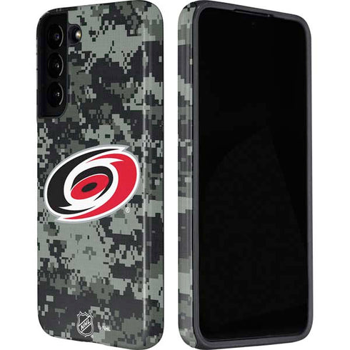 NHL Carolina Hurricanes Camo Galaxy S22 Pro Case