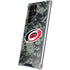 NHL Carolina Hurricanes Camo Galaxy S22 Ultra Clear Case