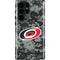 NHL Carolina Hurricanes Camo Galaxy S22 Ultra Pro Case