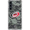 NHL Carolina Hurricanes Camo Galaxy S23 FE Clear Case
