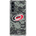 NHL Carolina Hurricanes Camo Galaxy S23 FE Clear Case