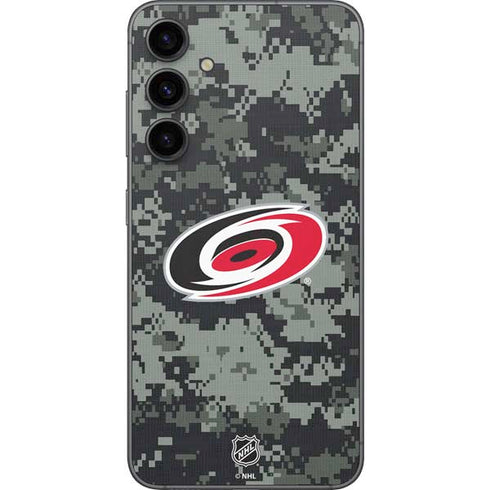 NHL Carolina Hurricanes Camo Galaxy S23 FE Skin