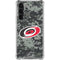 NHL Carolina Hurricanes Camo Galaxy S23 Plus Clear Case