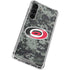 NHL Carolina Hurricanes Camo Galaxy S23 Plus Clear Case