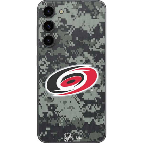 NHL Carolina Hurricanes Camo Galaxy S23 Plus Skin