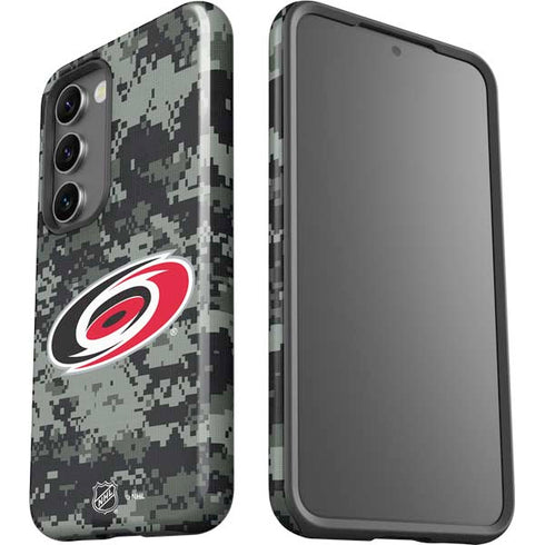 NHL Carolina Hurricanes Camo Galaxy S23 Pro Case