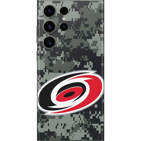 NHL Carolina Hurricanes Camo Galaxy S23 Ultra Skin