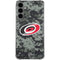 NHL Carolina Hurricanes Camo Galaxy S24 Plus Clear Case