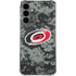 NHL Carolina Hurricanes Camo Galaxy S24 Plus Clear Case