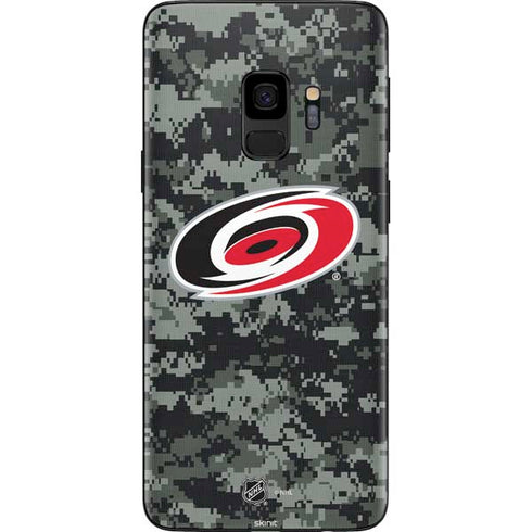 NHL Carolina Hurricanes Camo Galaxy S9 Skin