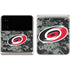 NHL Carolina Hurricanes Camo Galaxy Z Flip3 5G Skin