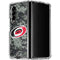 NHL Carolina Hurricanes Camo Galaxy Z Fold4 5G Clear Case