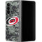 NHL Carolina Hurricanes Camo Galaxy Z Fold4 5G Skin