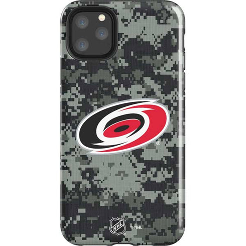 NHL Carolina Hurricanes Camo iPhone 11 Pro Max Impact Case