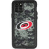 NHL Carolina Hurricanes Camo iPhone 11 Pro Max Waterproof Case