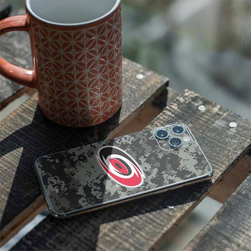 NHL Carolina Hurricanes Camo iPhone 11 Pro Skin