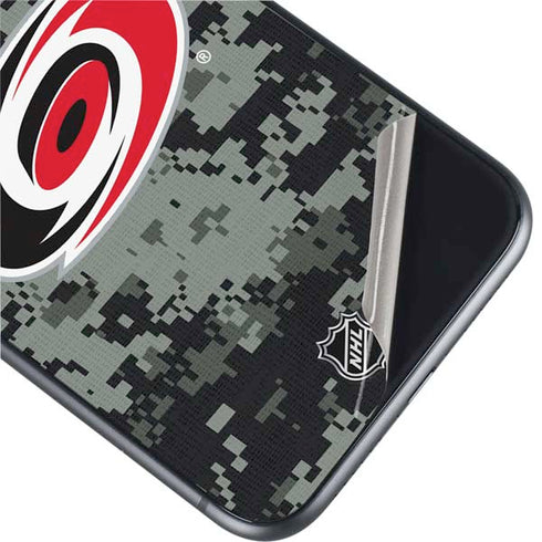 NHL Carolina Hurricanes Camo iPhone 11 Skin