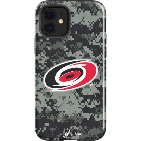 NHL Carolina Hurricanes Camo iPhone 12 Impact Case