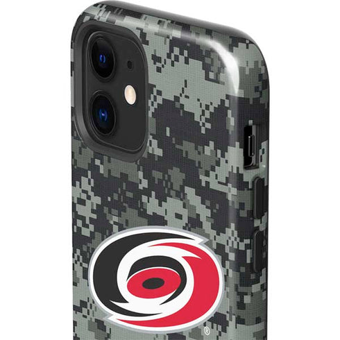 NHL Carolina Hurricanes Camo iPhone 12 Impact Case
