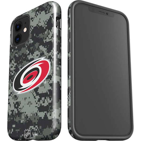 NHL Carolina Hurricanes Camo iPhone 12 Impact Case