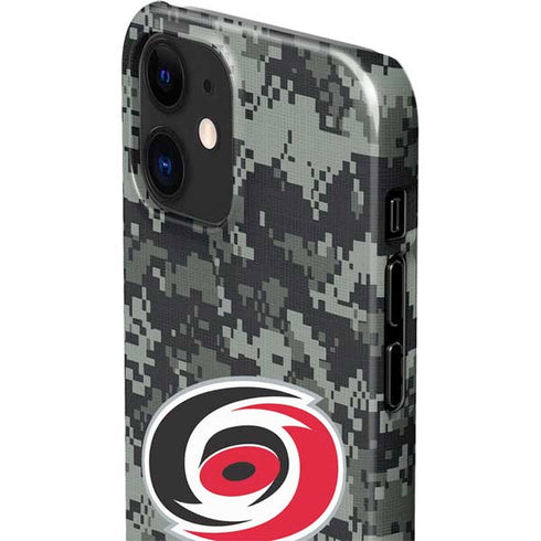NHL Carolina Hurricanes Camo iPhone 12 Mini Lite Case